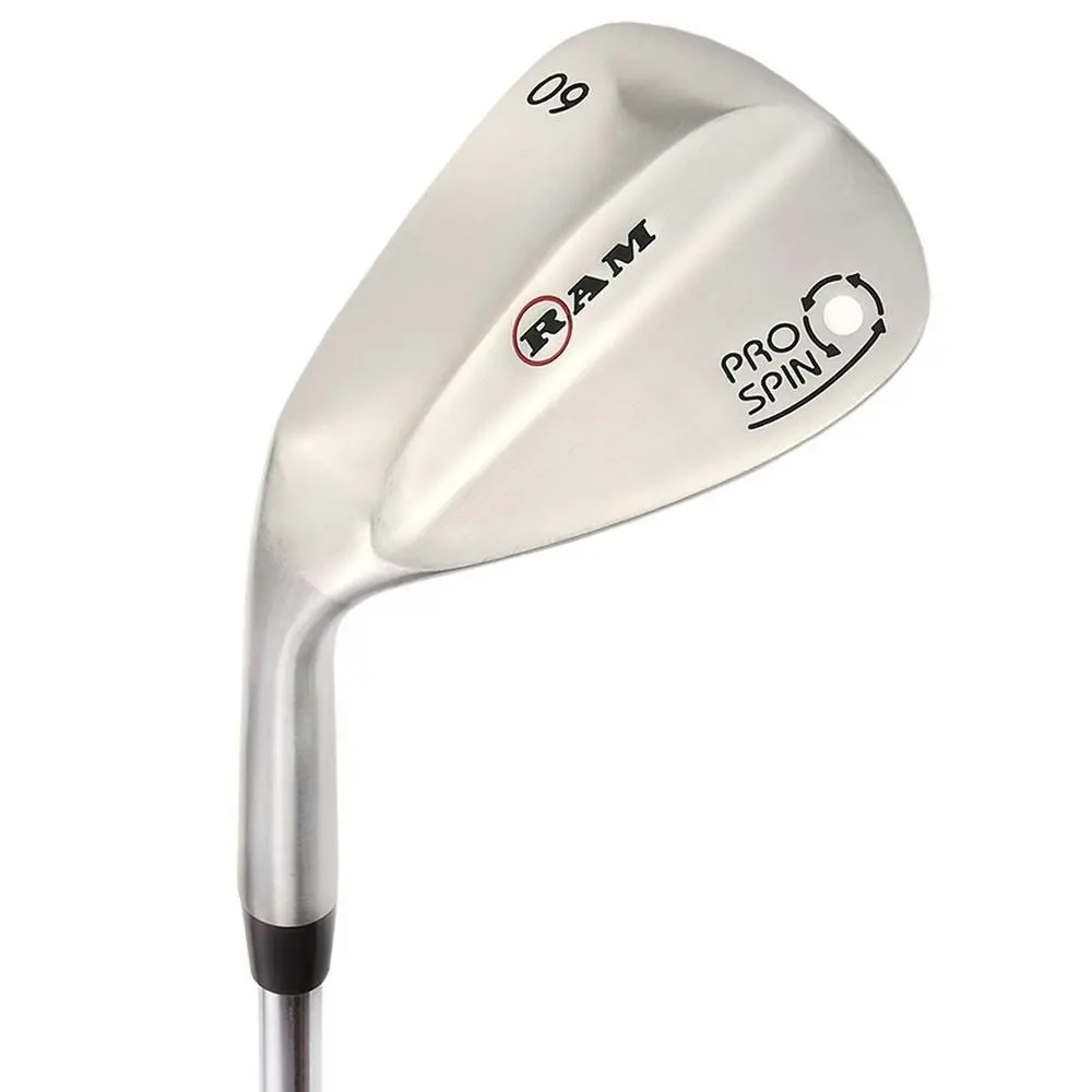 RAM Golf Pro Spin 3 Wedge Set - 52 Gap, 56 Sand, 60 Lob Wedges Men Left Hand