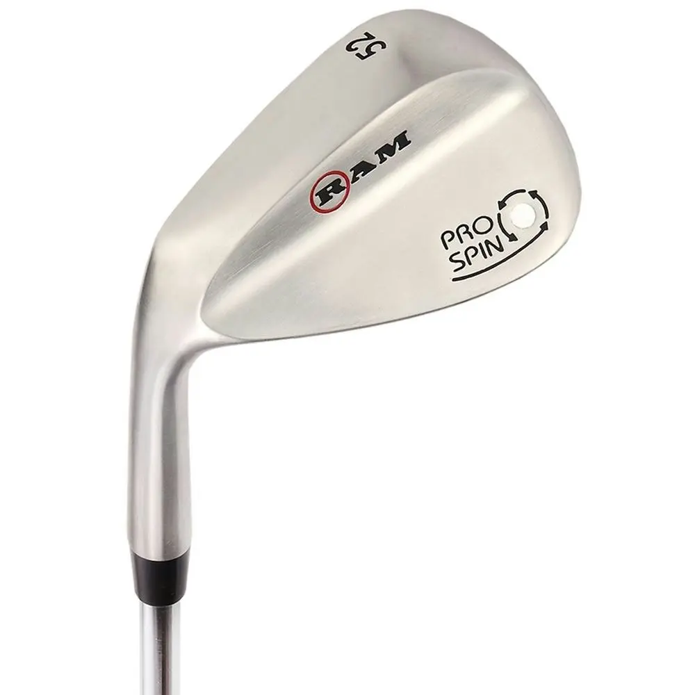 RAM Golf Pro Spin 3 Wedge Set - 52 Gap, 56 Sand, 60 Lob Wedges Men Left Hand