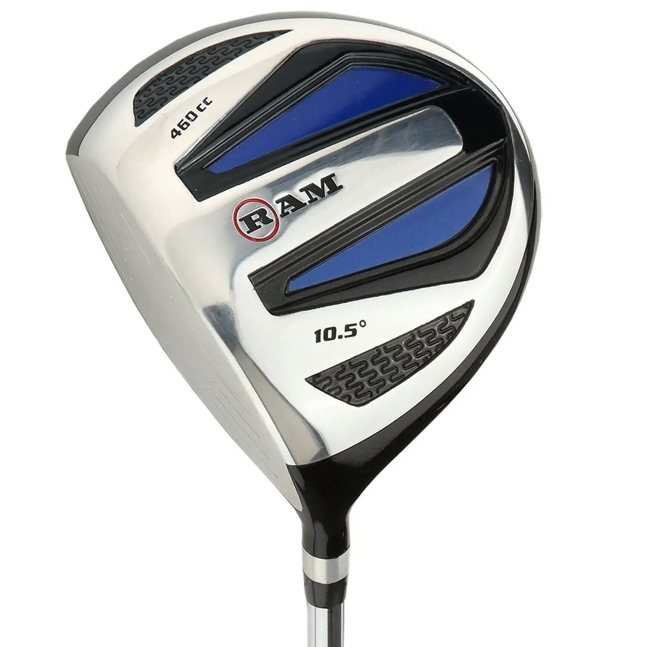 RAM Golf EZ3 Mens Steel Wood Set Lefty - Driver, 3 & 5 Wood -Headcovers Included, Mens Left Hand