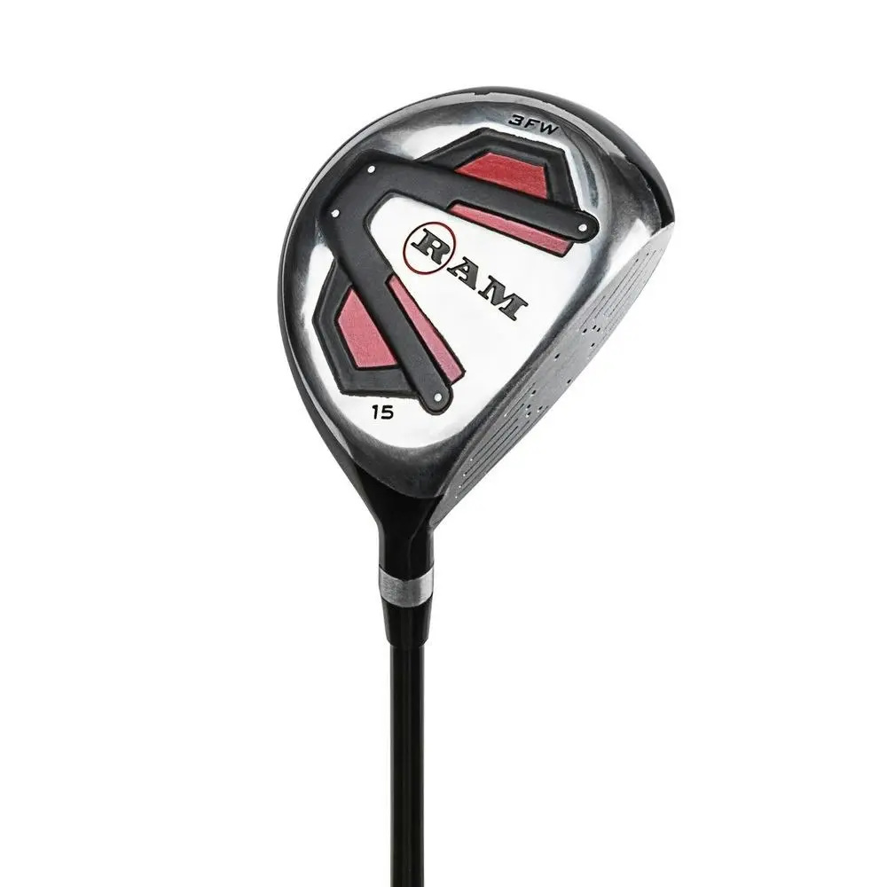 RAM Golf Accubar Golf Clubs Set - Graphite Shaft Woods and Irons - Mens Right Hand