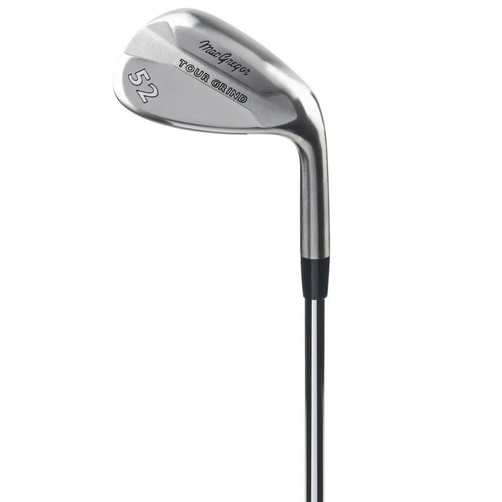 MacGregor Golf Tour Grind Milled Face Golf Wedge Set, Chrome, Mens Left Hand