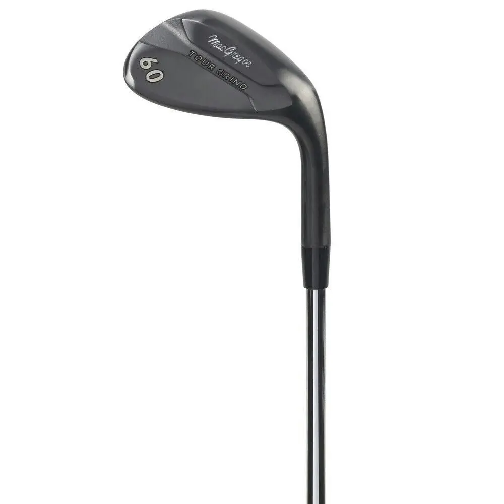 MacGregor Golf Tour Grind Milled Face Golf Wedge Set, Black, Mens Left Hand