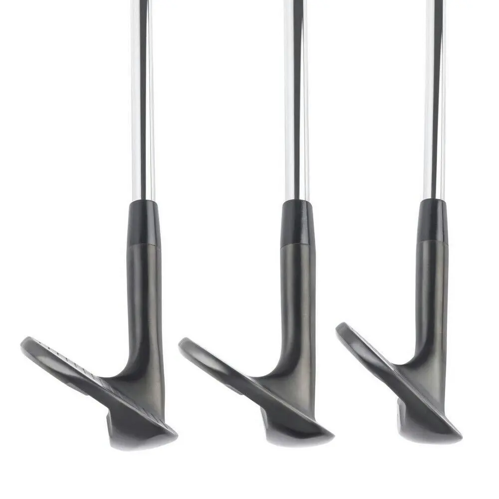 MacGregor Golf Tour Grind Milled Face Golf Wedge Set, Black, Mens Left Hand