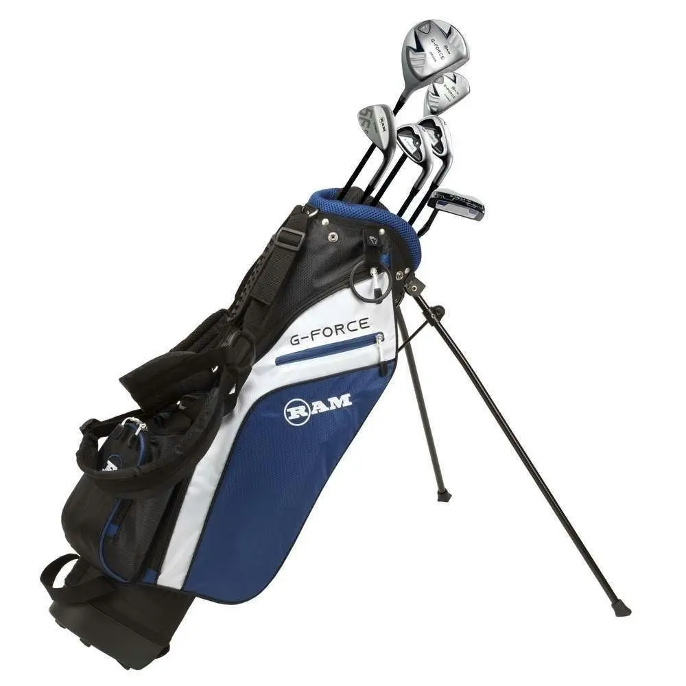 RAM Golf Junior G-Force Boys Golf Clubs Set with Bag, Right Hand