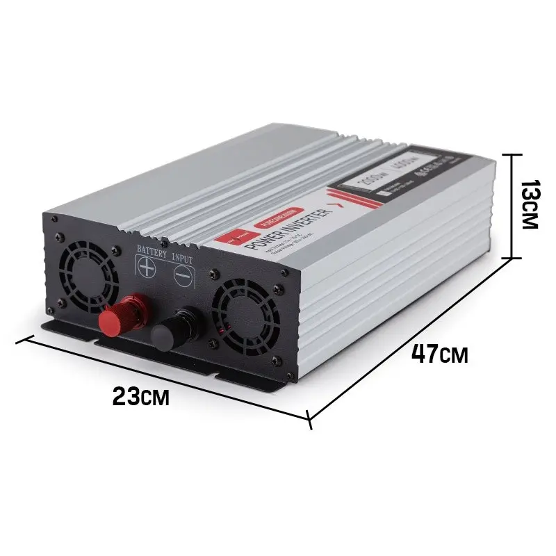 Genpower Pure Sine Wave 2000W/4000W 12V/240V Power Inverter Caravan Boat CarPlug