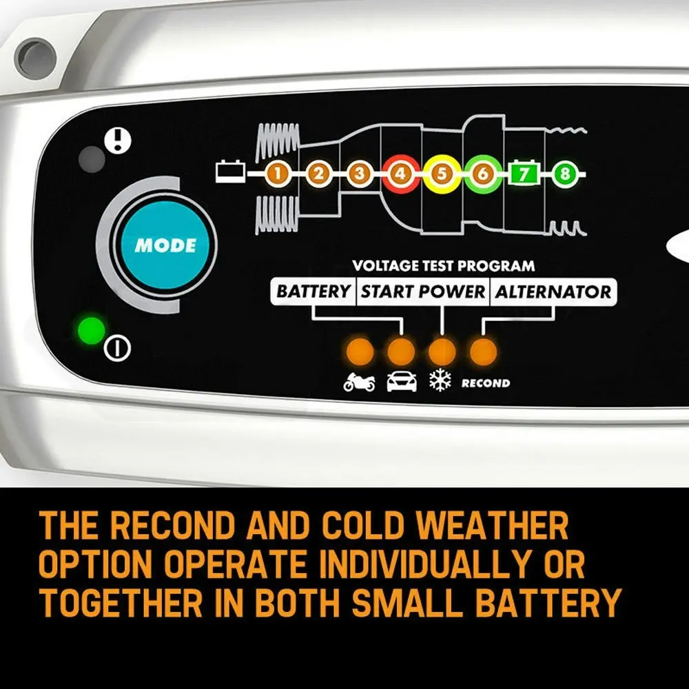 CTEK MXS 5.0 Test and Charge Battery Charger 12V 5Amp Deep Cycle AGM