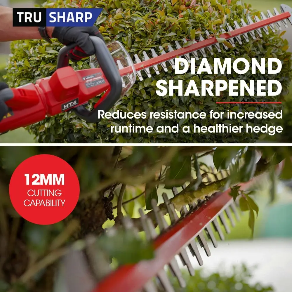 Baumr-AG 40V 63cm Cordless Electric Hedge Trimmer Kit, with Battery and Fast Charger