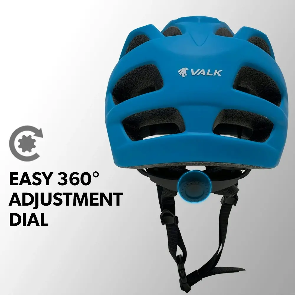 Valk Mountain Bike Helmet Large 58-61cm Bicycle MTB Cycling Safety Accessories