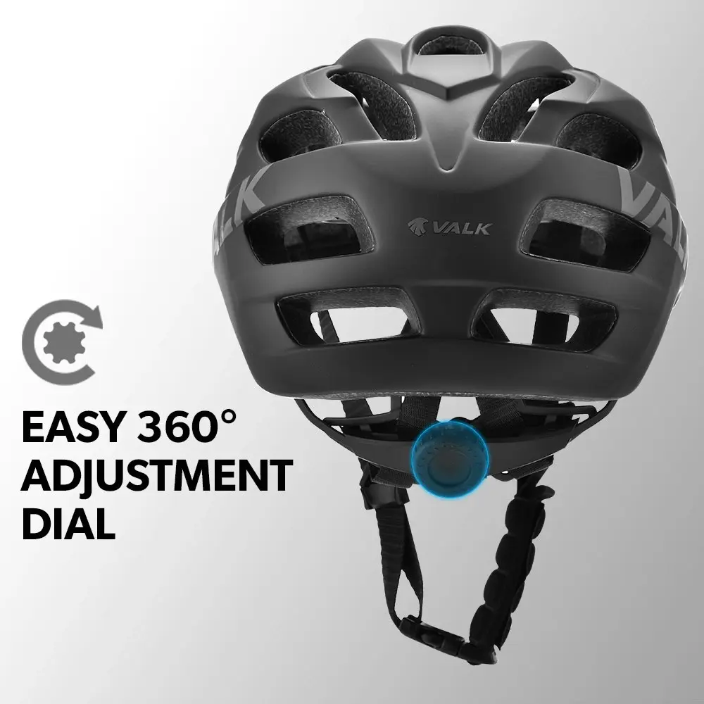 Valk Mountain Bike Helmet Large 58-61cm MTB Bicycle Cycling Safety Accessories