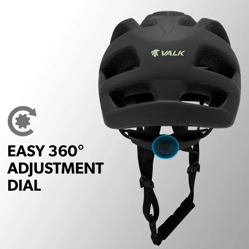 Valk Mountain Bike Helmet Small 54-56cm MTB Cycling Bicycle Safety Accessories