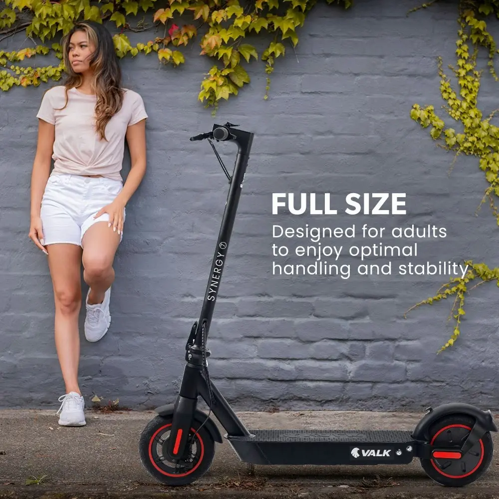 Valk Synergy 7 MkII 500W 15Ah Electric Scooter, Suspension, Never Flat Tyres, for Adults