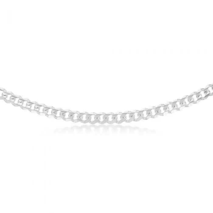 55cm Sterling Silver Curb Chain