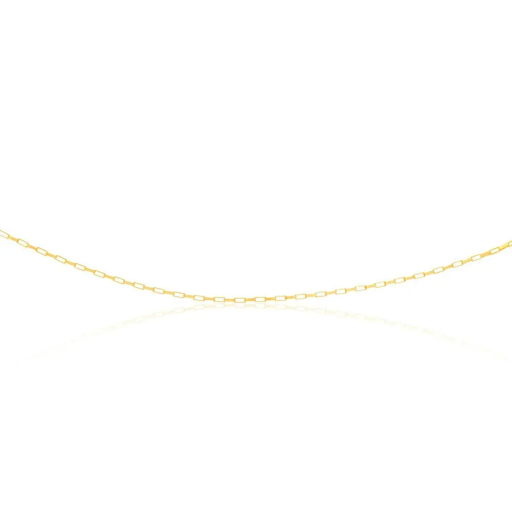 9ct Yellow Gold Fancy 26 Gauge 50cm Chain