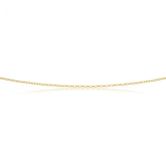 9ct Yellow Solid Gold Enticing Belcher Chain