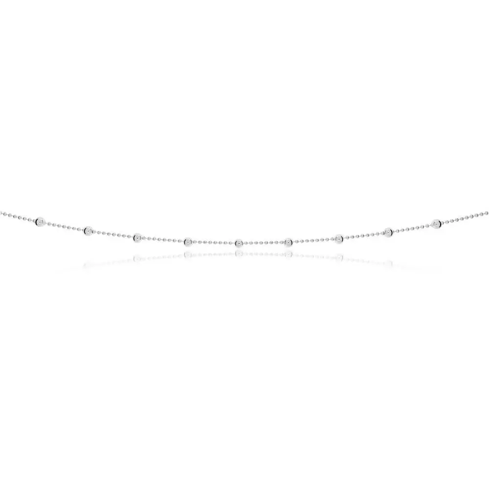 Sterling Silver 80cm Ball Chain