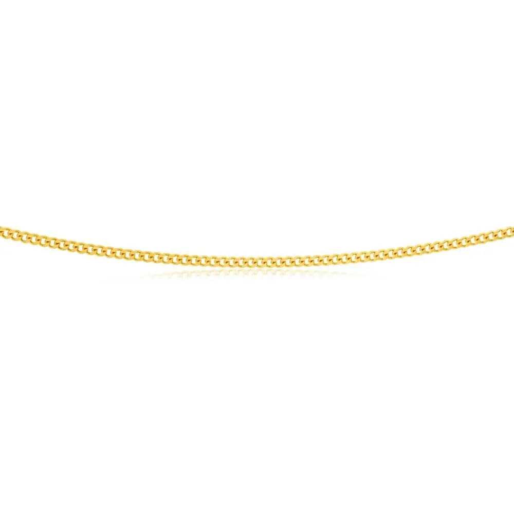 9ct Yellow Gold Curb "Colt" Chain