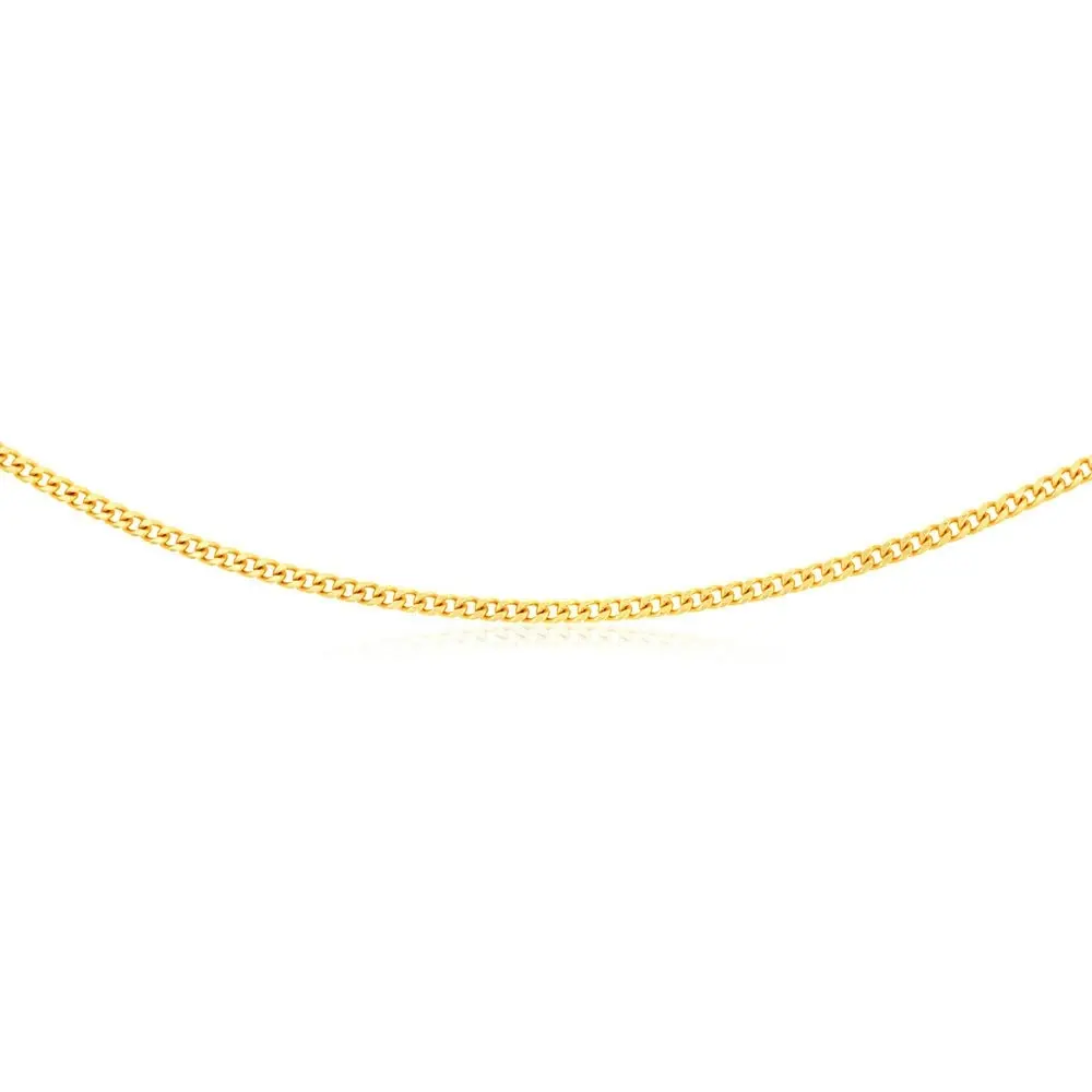 9ct Yellow Gold Curb "Colt" Chain