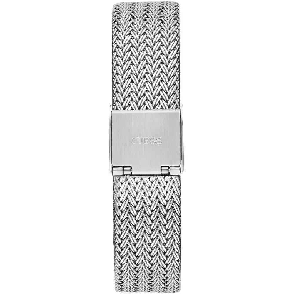 Guess GW0402L1 Soiree Silver Tone Mesh Watch