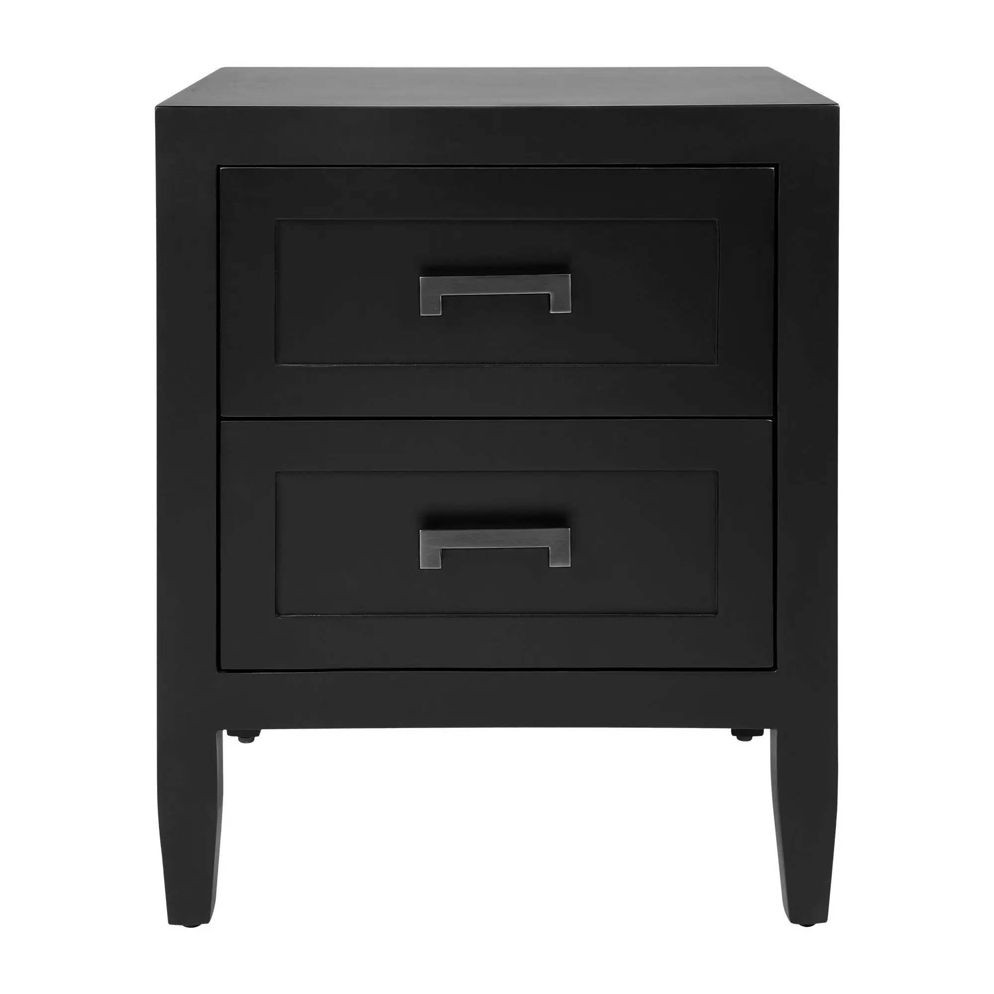 Soloman Bedside Table - Small Black