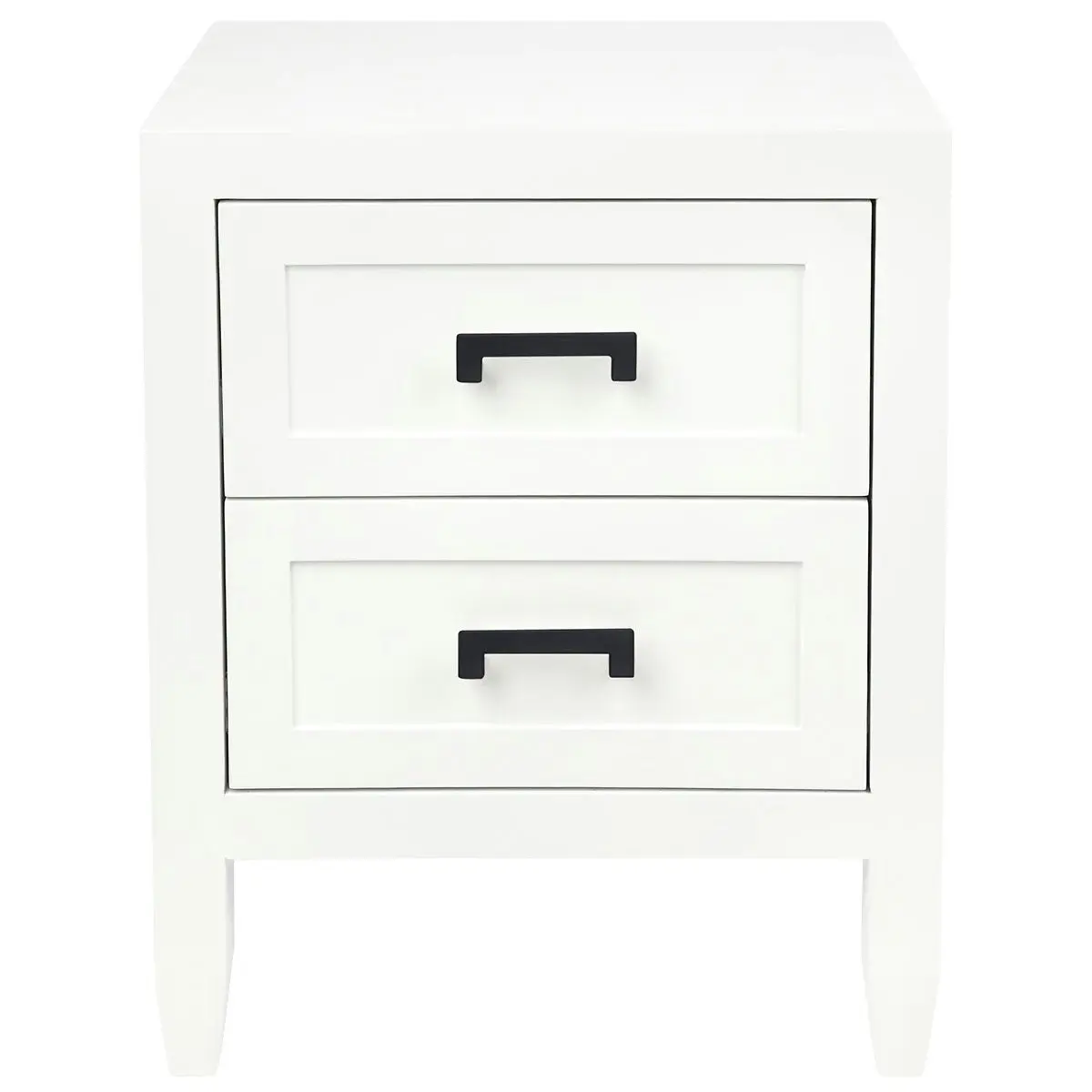 Soloman Bedside Table - Small White