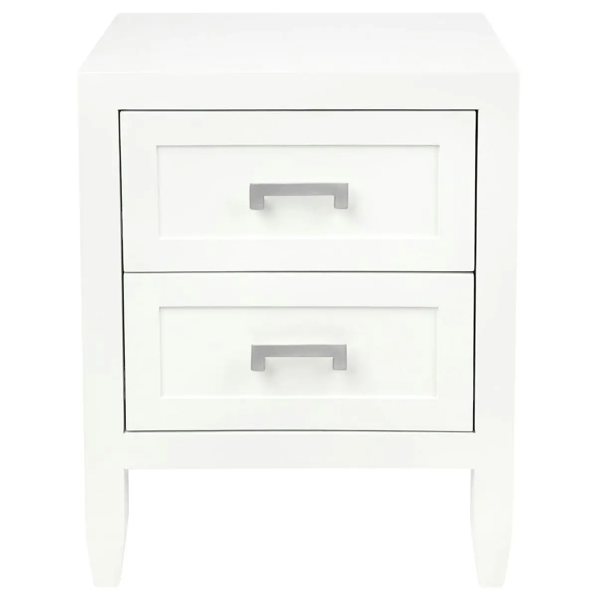 Soloman Bedside Table - Small White