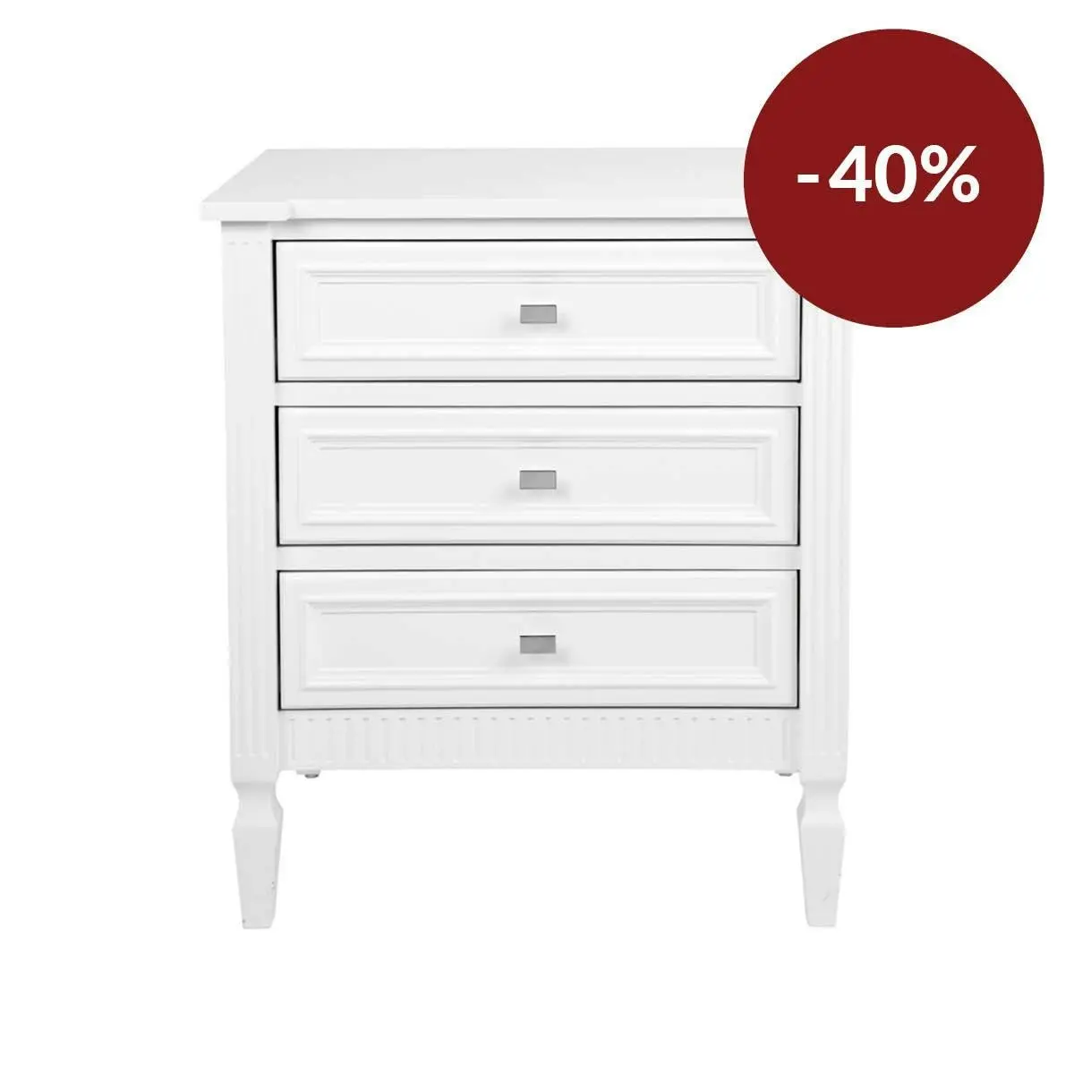 Merci Bedside Table - Large White