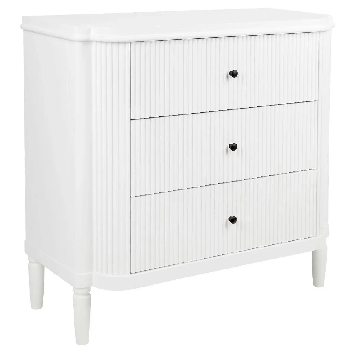 Arielle 3 Drawer Chest - White