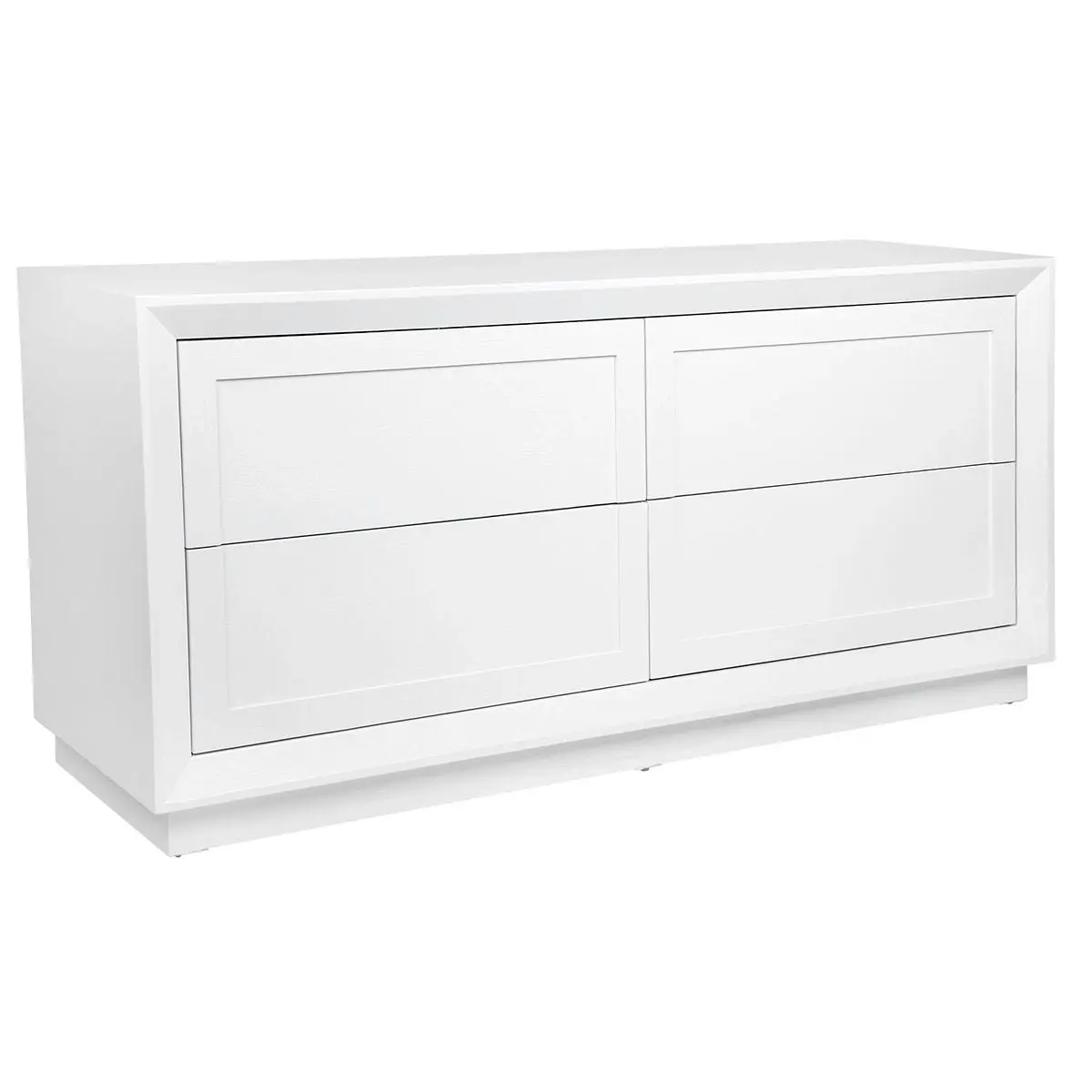 Balmain 4 Drawer Chest - White