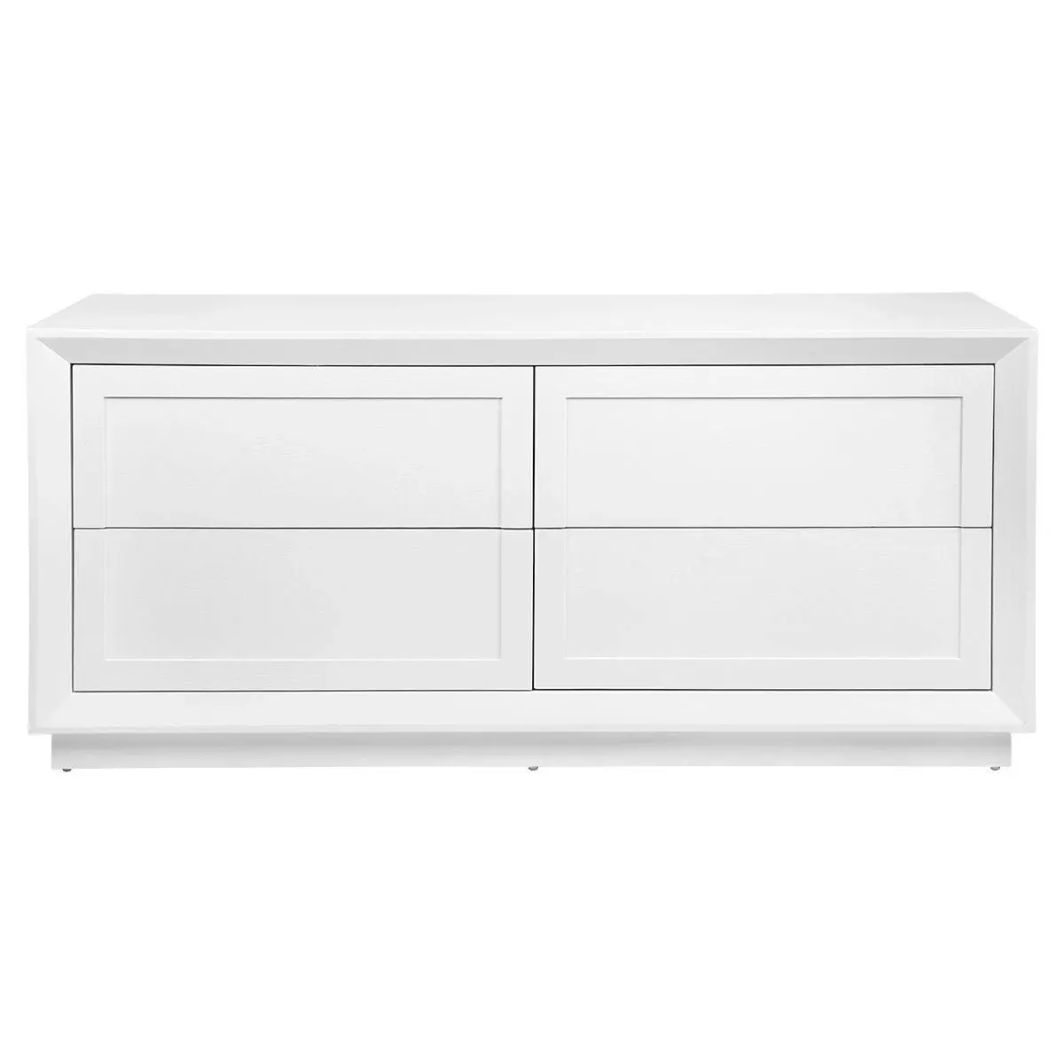 Balmain 4 Drawer Chest - White