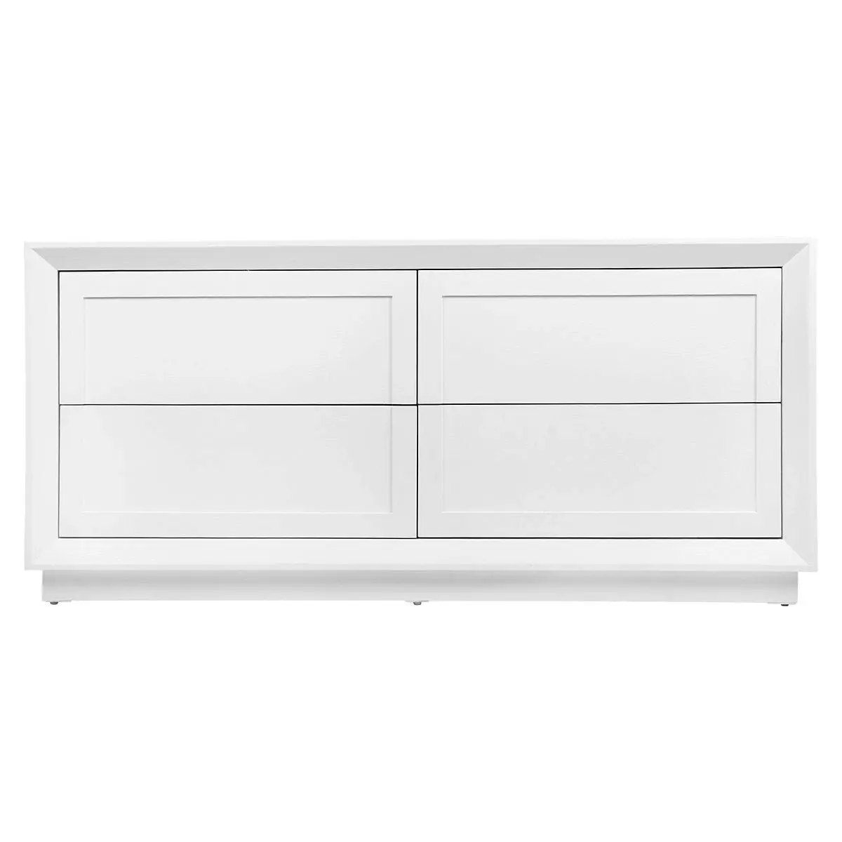 Balmain 4 Drawer Chest - White