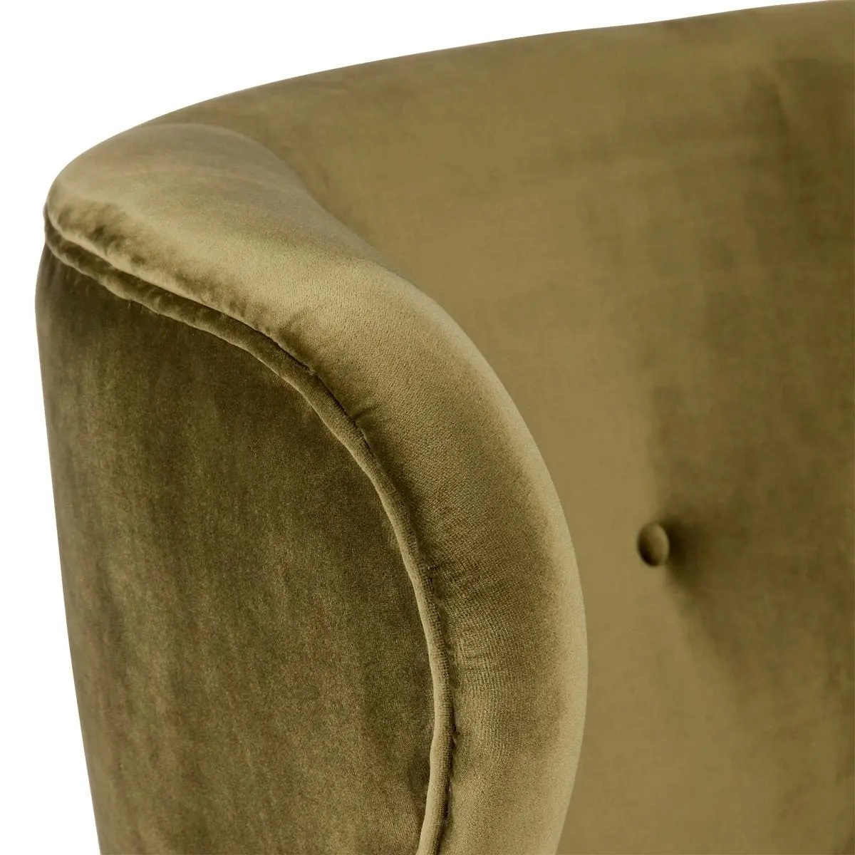 Abigail Occasional Chair - Olive Velvet