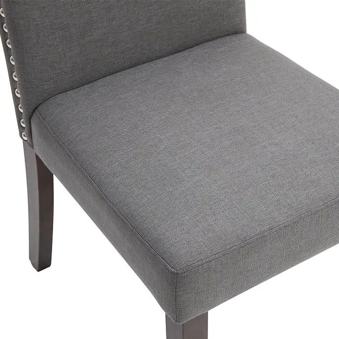 Lethbridge Dining Chair Set of 2  - Light Grey