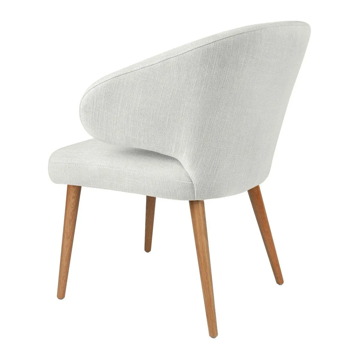 Harlow Natural Dining Chair - Natural Linen