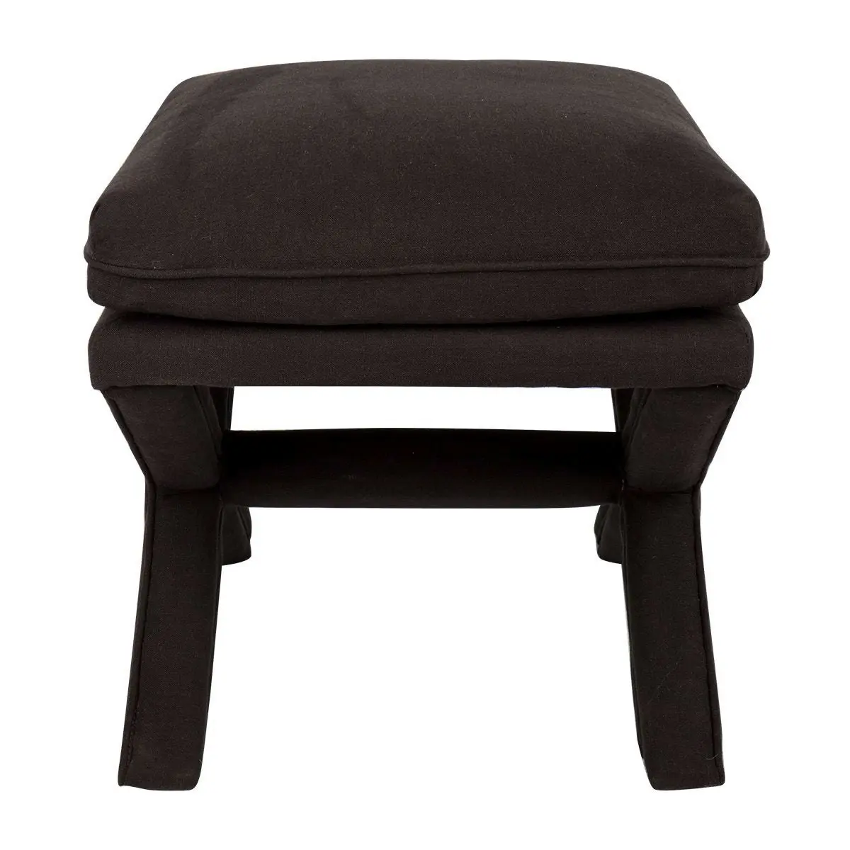 Candace Stool - Black Linen