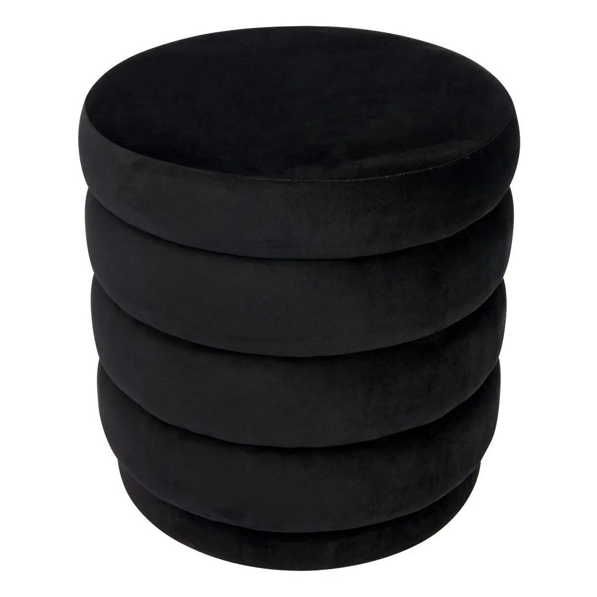 Demi Stool - Black Velvet