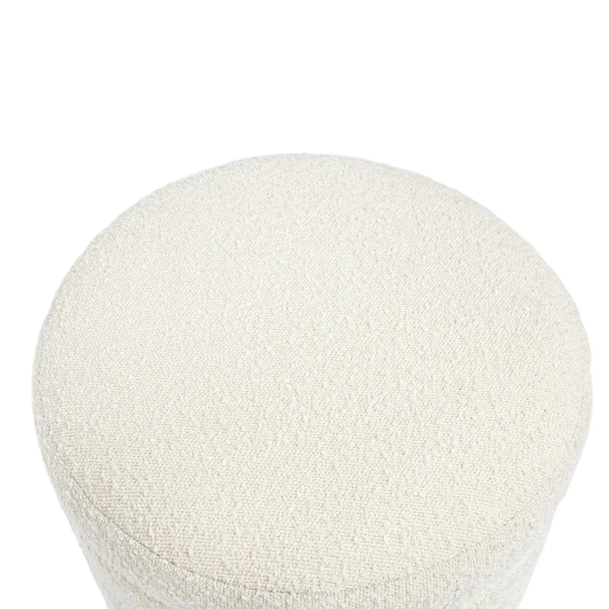 Demi Stool - White Boucle