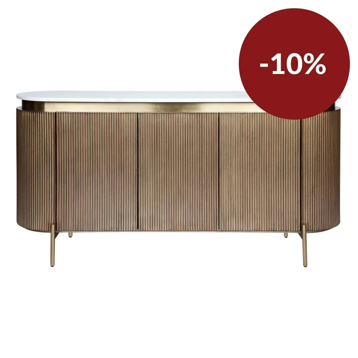 Demarco Buffet - Antique Gold