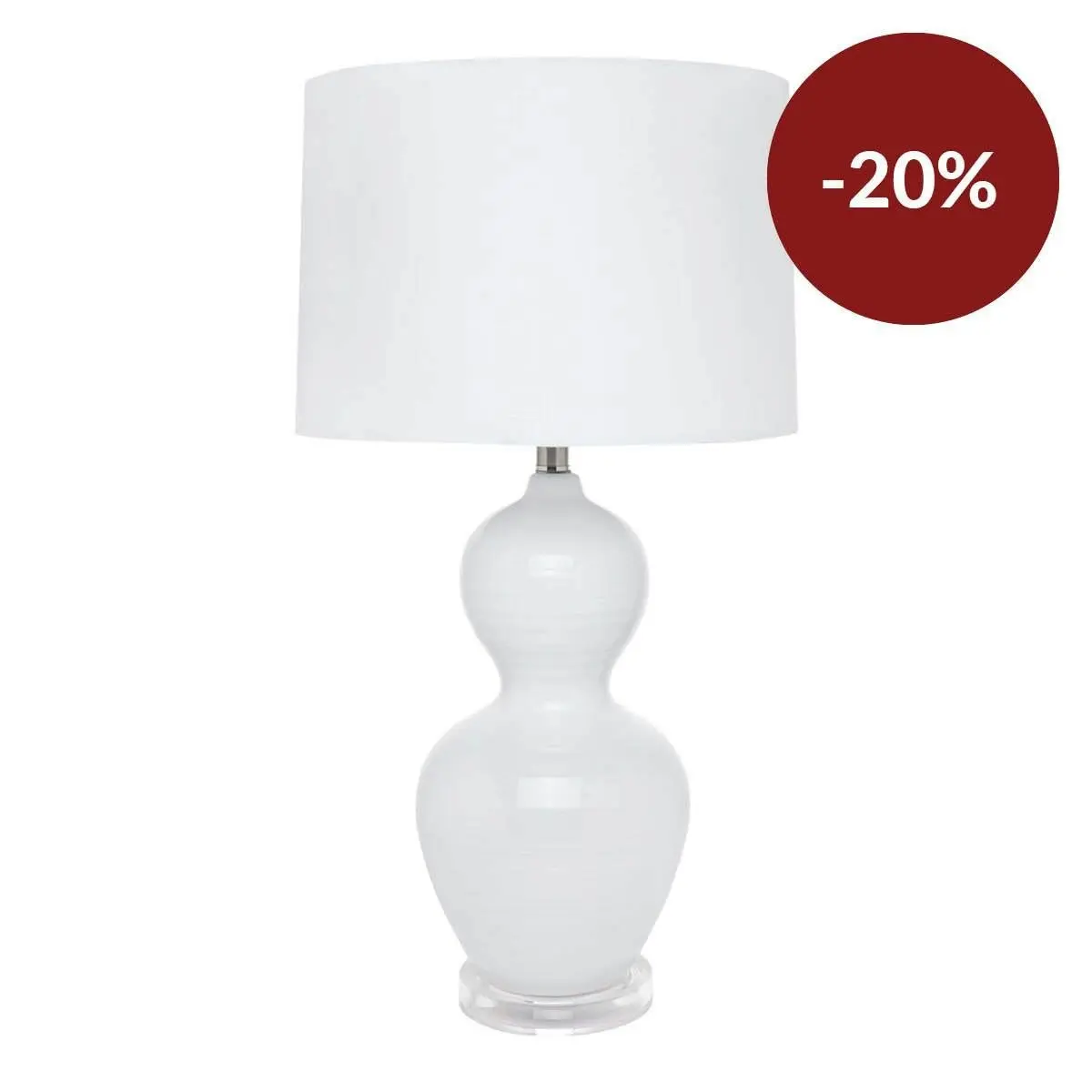 Bronte Table Lamp - White