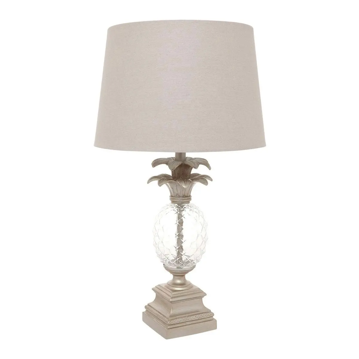 Langley Table Lamp - Antique Silver