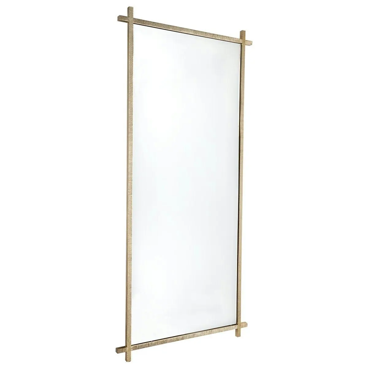 Oliverio Floor Mirror - Gold Leaf