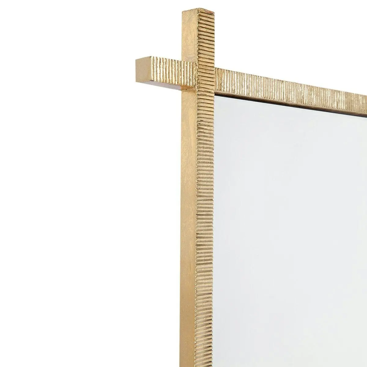 Oliverio Floor Mirror - Gold Leaf