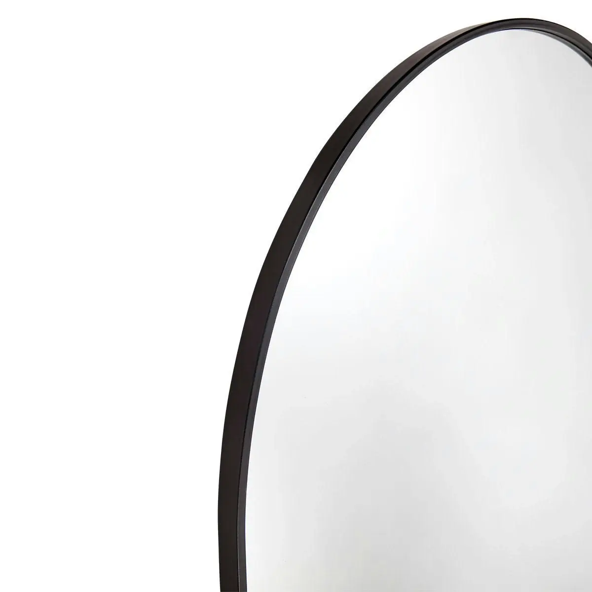 Archibald Floor Mirror - Black