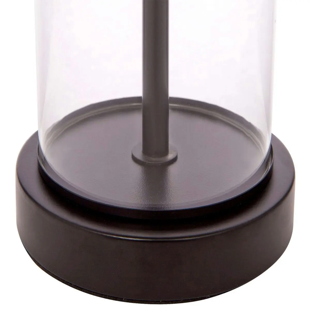 East Side Table Lamp - Black w Black Shade