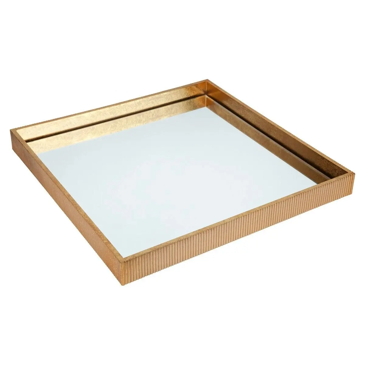 Miles Mirrored Tray - Large Gold