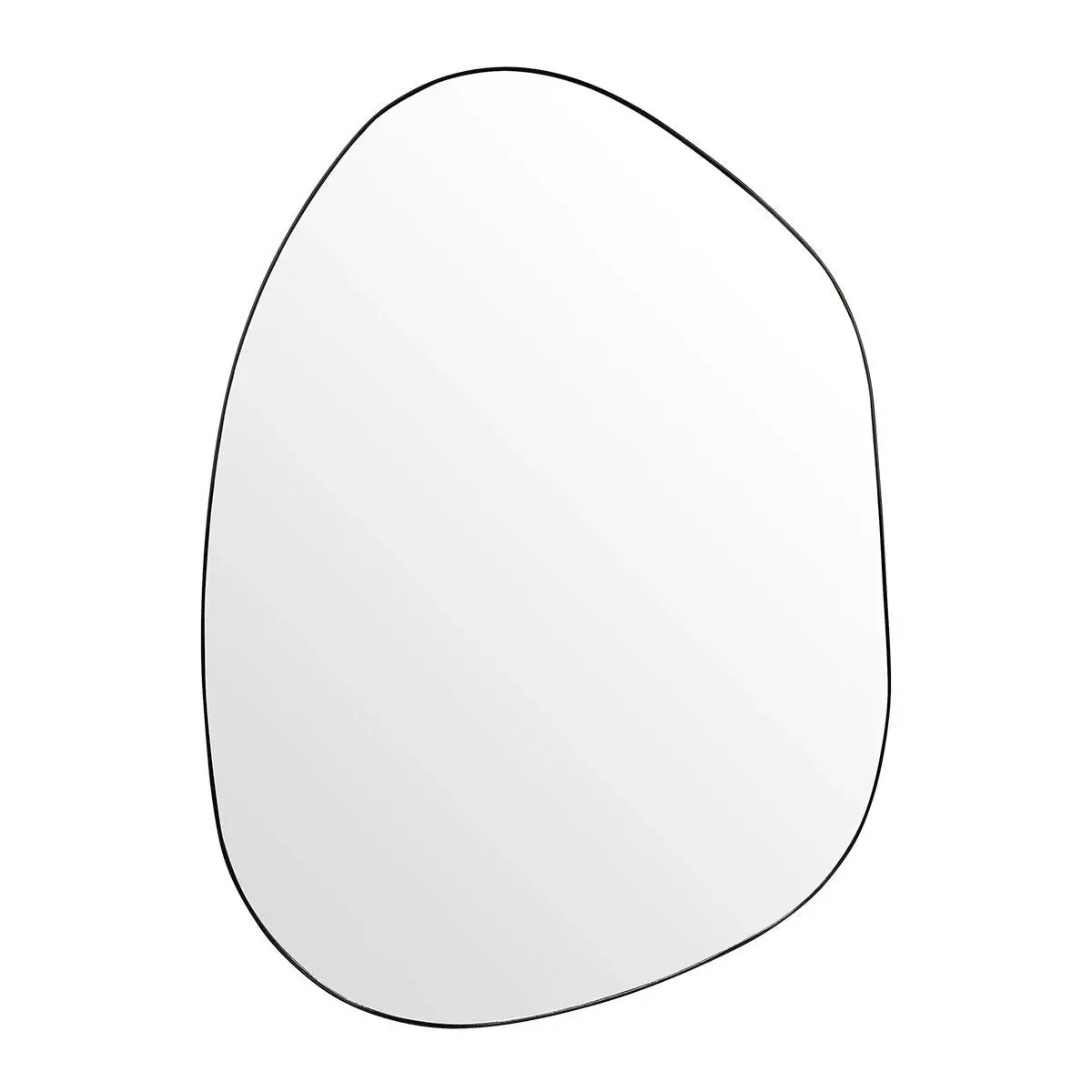 Pollock Wall Mirror - Small Black