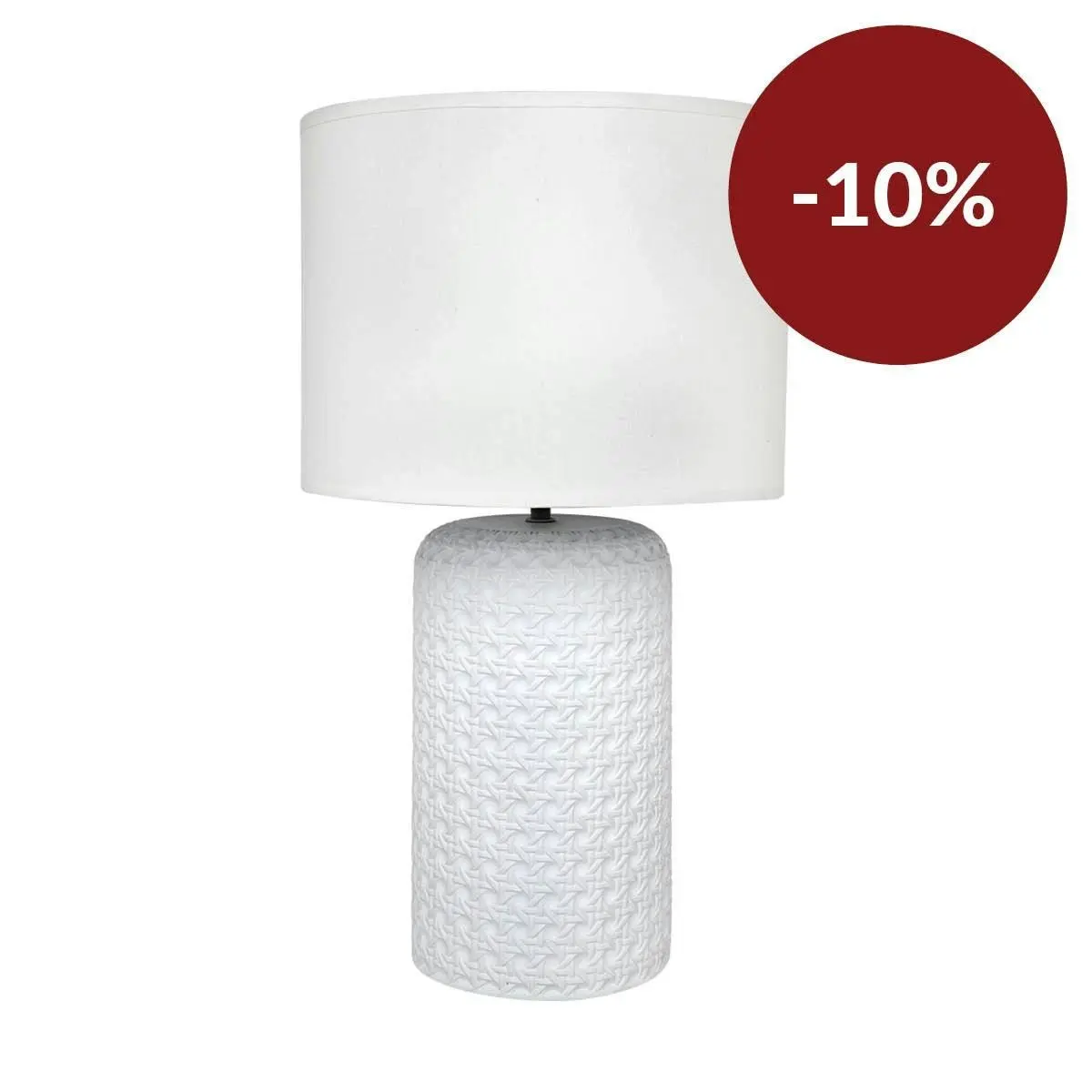 Patronga Table Lamp - White