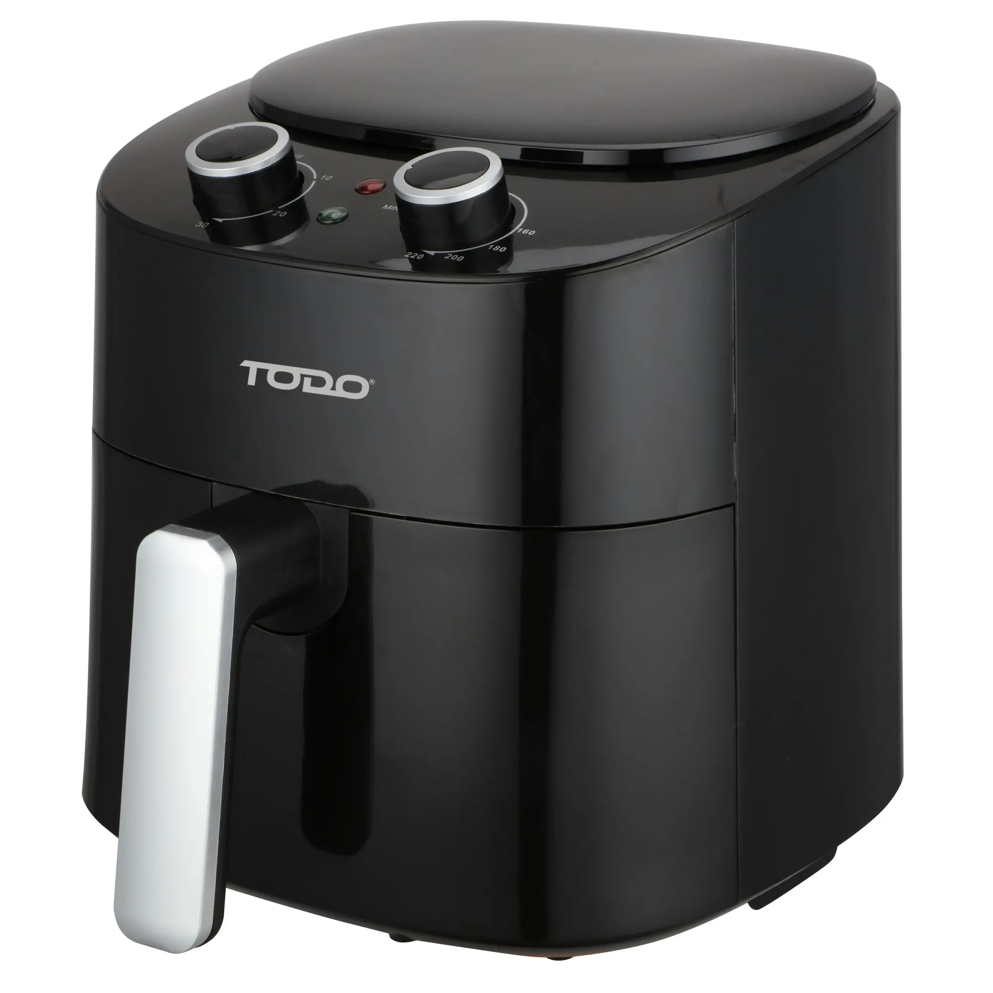 Todo 4.2L Air Fryer 1300W Convection Oven Fan Forced Multi Function Cooker Analog – Black