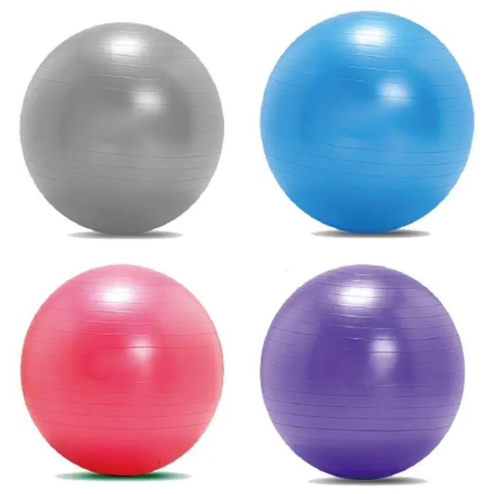 55cm Exercise Ball Yoga Gym Home Exercise Pilates Equipment Fitness Ball