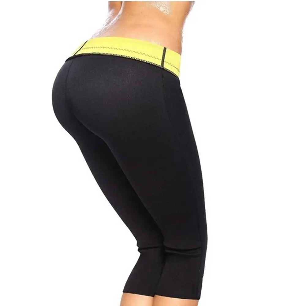 Neoprene Slimming Workout Pants Hot Thermo Sweat Body Shaper Sauna - XS