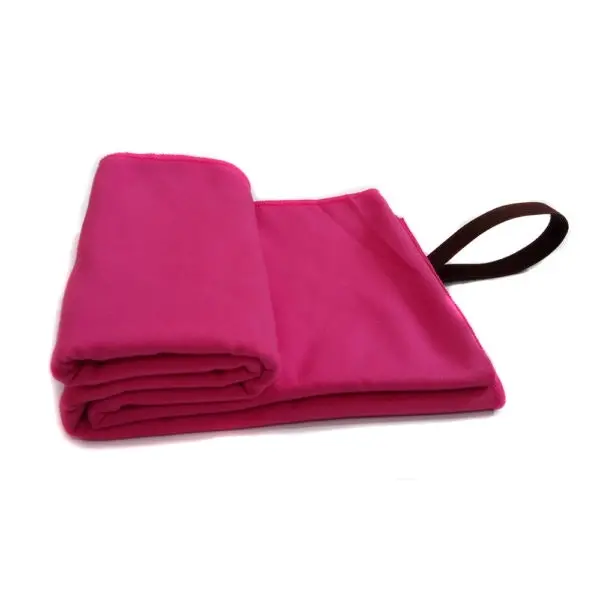 Yoga Pilates Hand Towel Mat Workout Absorbing Microfibre 140 x 70cm - Navy